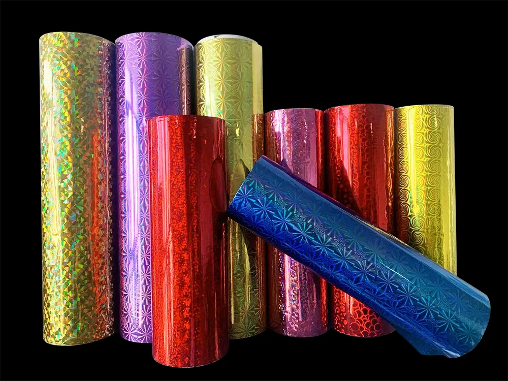 Snow Colorful Holographic Lamination Film